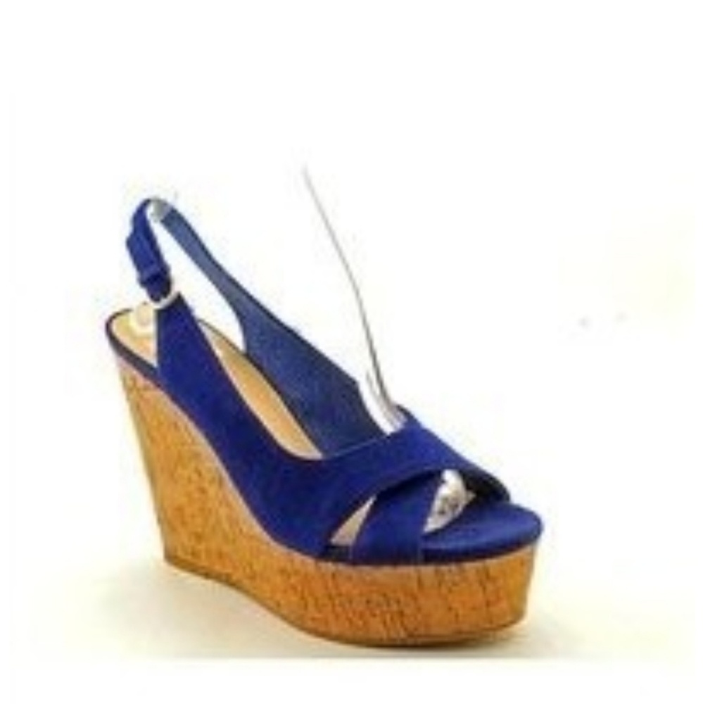 Suede Wedges